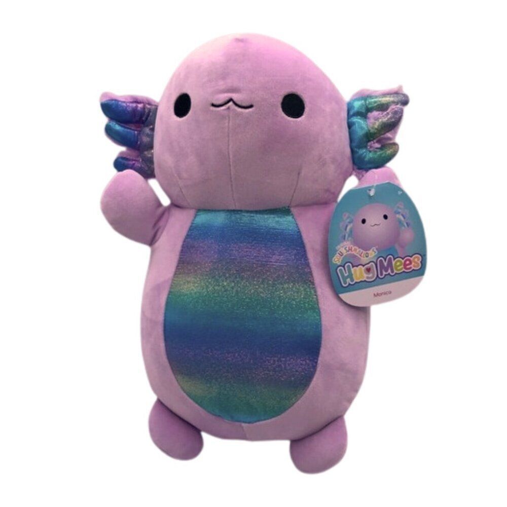 Squishmallow Hug Mees Monica the Purple Axolotl 14"